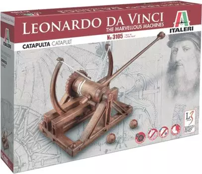 Platz Italeri Leonardo da Trebuchet пластиковая модель IT3105 Vinci s