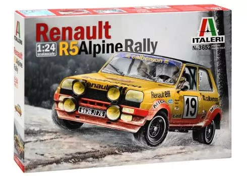 Platz Italeri Renault 5 Пластиковая модель IT3652 1/24 (Машина)