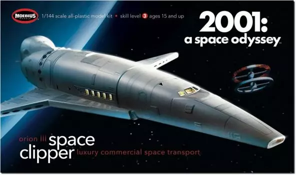 Platz Model A Space Odyssey Orion Space Clipper Масштабная пластиковая модель Mbius 2001 1/160 MOE2001-2R