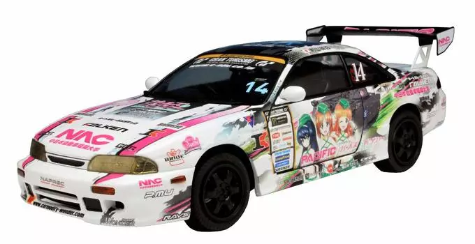 Platz PACIFIC RACING NAC Girls Panzer S14 Type D1 Grand Prix Scale Пластиковая модель и 1/24 GPR-1