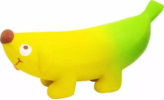 PLATZ PET Dog Toy Banana Dog Green SUPPLISES&FUN