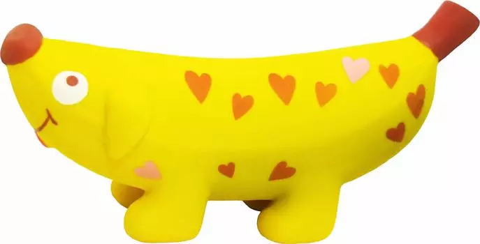 PLATZ PET Dog Toy Banana Dog Heart SUPPLISES&FUN
