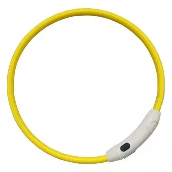 PLATZ PET ошейник для собак, товары для прогулок, защитный ошейник, желтый, 55 см, РАСХОДНЫЕ МАТЕРИАЛЫ И РАЗВЛЕЧЕНИЯ жёлтый