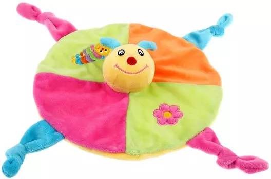 PLATZ PET SUPPLIES FUN Dog Toy Caterpie Baby Crinkler &
