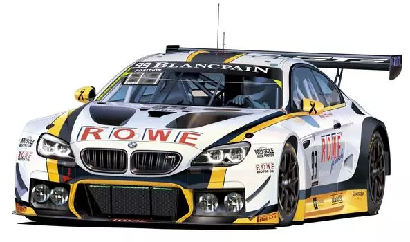 Platz PN24001 Гоночная серия BMW M6 GT3 2016 Spa 24 Hour Race Победитель 1/24