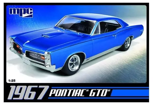 Platz Pontiac GTO пластиковая модель MPC710 1/25 67