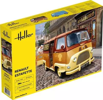 Platz Renault Eutafette Delivery Van Пластиковая модель HE80743 Здесь 1/24
