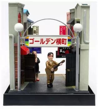 Platz Showa Retro World Takaki Yamamoto Golden Yokocho Пластиковая модель - - SRS-3