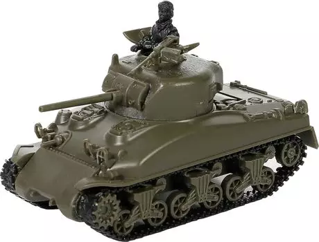 Platz Waltersons Вторая мировая война США Шерман Август 1944 Франция 3-я пехотная дивизия Пластиковая модель WS55004R 1/72 M4A1A(75) (танк)