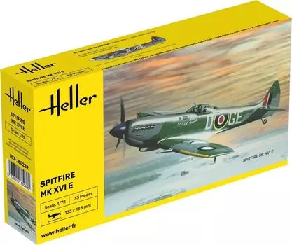 Platz WW2 British Spitfire Пластиковая модель HE80282 Hreir 1/72 Mk.XVIe (Самолет)