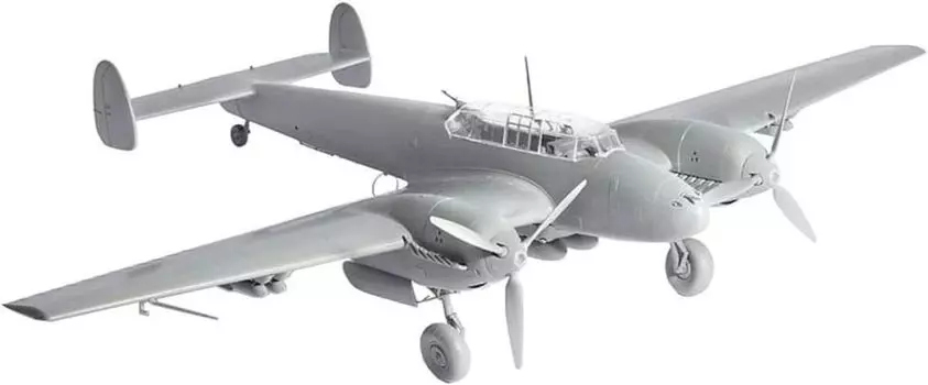 Platz WW2 German Messerschmitt Bf110 Masking Sheet Included Plastic Model CH3203SP 1/32 C-7 (Airplane)