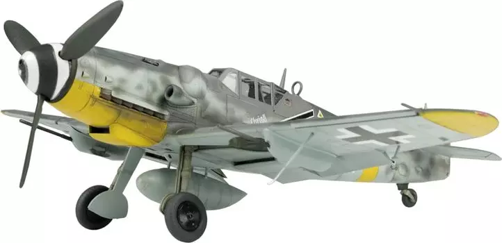Platz WW2 немецкий истребитель Messerschmitt 52nd Fighter Wing пластиковая модель 1/48 Bf-109 G-6 AE-33