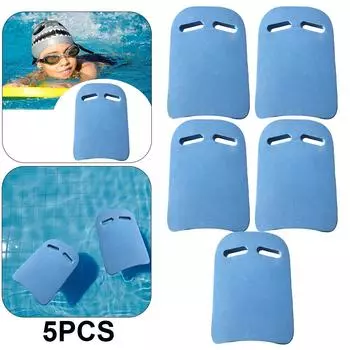 Плавательная доска для детей и взрослых, U-образная плавучая доска Kickboard (синий)