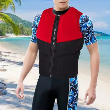 Плавательный жилет из неопрена, портативный спасательный жилет для вейкбординга, парусного спорта, серфинга XXL