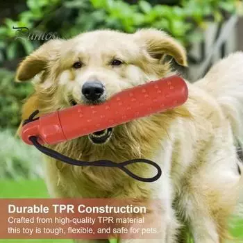 Плавающая игрушка для бассейна для собак, интерактивная игрушка для скрытия еды с веревкой, игрушка для жевания щенка, летняя игрушка для тренировок на открытом воздухе, игровая игрушка для собак красный