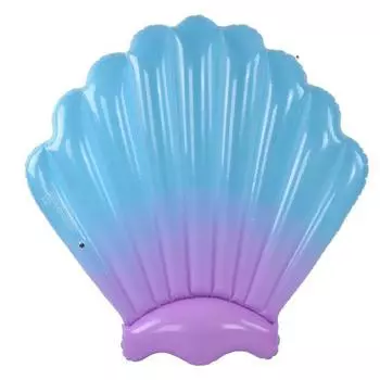 Плавающая кровать надувная плавающая ПВХ оболочка в форме портативного аксессуара для внутреннего и наружного использования