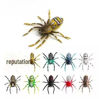 Плавающая мягкая приманка «Водный паук» — 4,7 см/6 г или 4 см/3 г, перевернутая приманка-имитатор окуня 3g