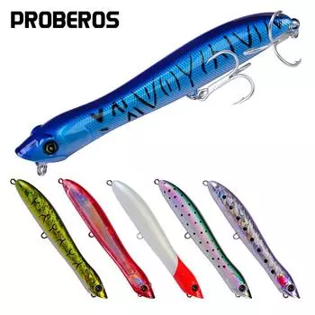 Плавающая пластиковая наживка Popper Lure Bait 125 мм VIB Sub Bait 19 г