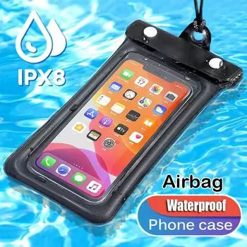 Плавающая подушка безопасности IPX8 водонепроницаемые чехлы для телефонов чехол сумка для плавания чехол