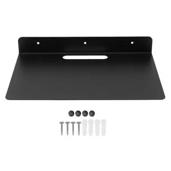 Плавающая полка AV, утолщенная, устойчивая к ржавчине, металлическая настенная стойка для проектора, приставки, маршрутизатора