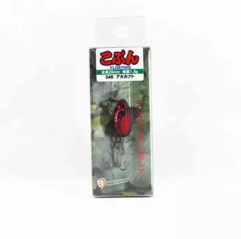 Плавающая приманка Bassday Beetle Kobun 1,3 грамма 346 (4260)