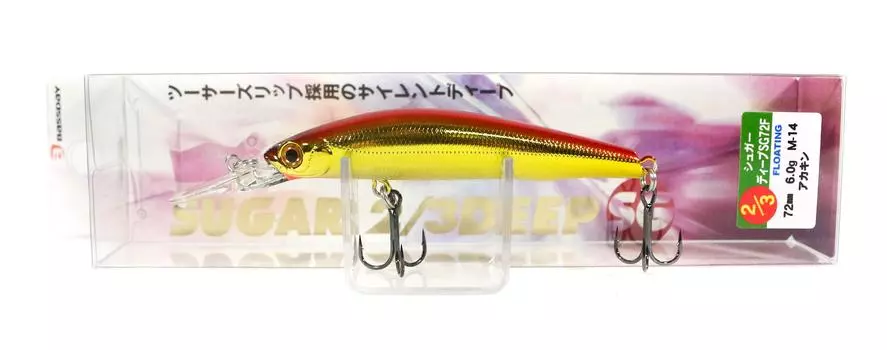 Плавающая приманка Bassday Sugar 2/3 Deep SG 72F, 6 грамм, M-14 (1058)