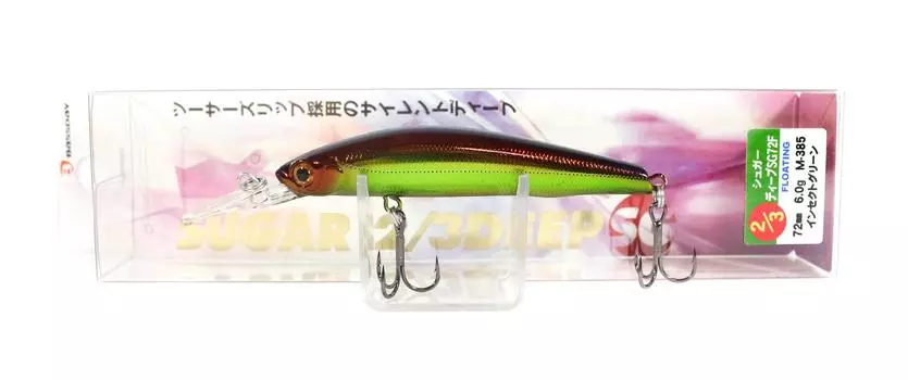 Плавающая приманка Bassday Sugar 2/3 Deep SG 72F 6 грамм M-385 (1256)