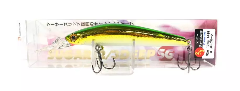 Плавающая приманка Bassday Sugar 2/3 Deep SG 92F 12 грамм M-99 (9062)