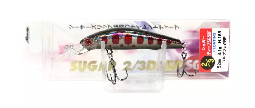 Плавающая приманка Bassday Sugar глубиной 2/3 SG 52F 3,1 грамма H-163 (4287)