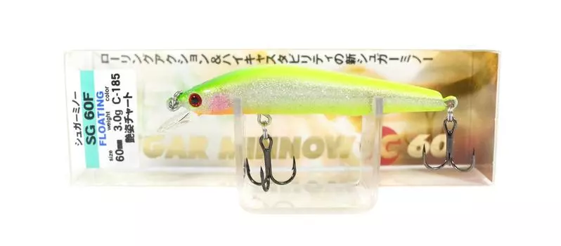 Плавающая приманка Bassday Sugar Minnow SG 60F 3,0 грамма C-185 (0378)
