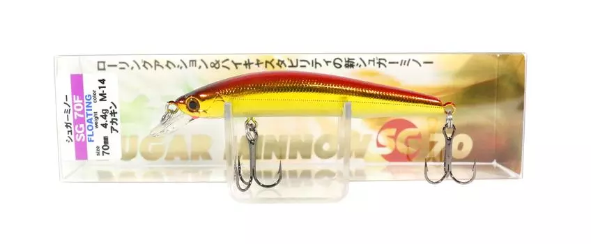 Плавающая приманка Bassday Sugar Minnow SG 70F 4,4 грамма M-14 (9037)