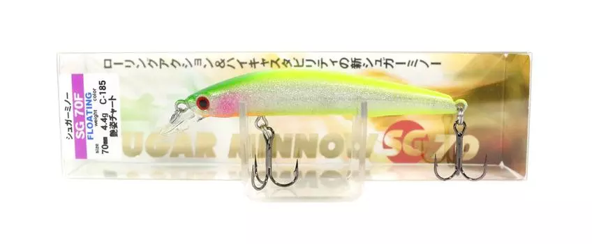 Плавающая приманка Bassday Sugar Minnow SG 70F 4,4 грамма C-185 (9372)
