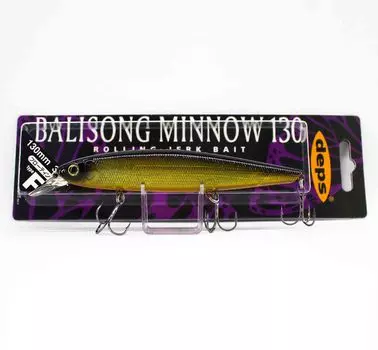 Плавающая приманка Deps Balisong Minnow 130F, 3/4 унции 39 (1391)