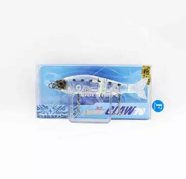 Плавающая приманка Gan Craft Jointed Claw 70 Type F U-01SW (2074)