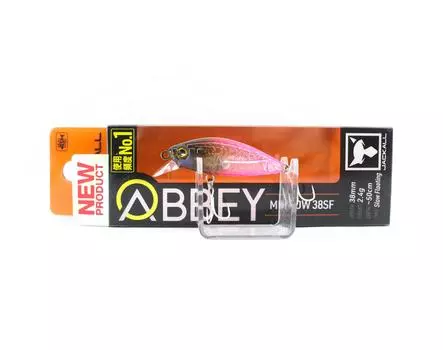 Плавающая приманка Jackall Abbey Minnow 38SF с сексуальной призмой (7473)