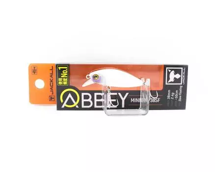 Плавающая приманка Jackall Abbey Minnow 38SF Yamino White (7497)