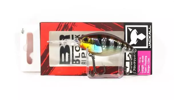 Плавающая приманка Jackall Block Ripper 48 MR Uroko HL Chigill (9309)