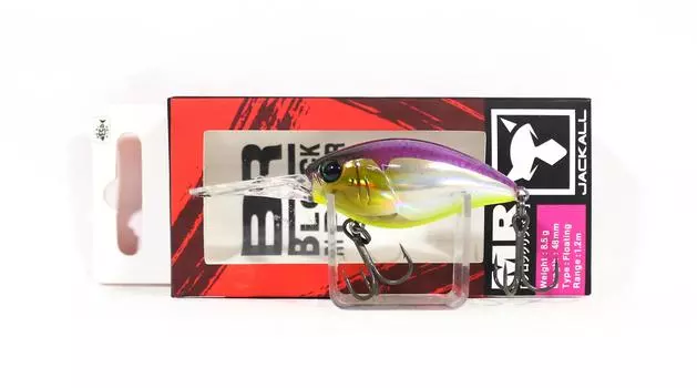 Плавающая приманка Jackall Block Ripper 48 MR Babataku Meimetsu Laser (9330)