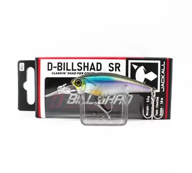 Плавающая приманка Jackall D-Bill Shad 55 SR Ghost Wakasagi (2236)