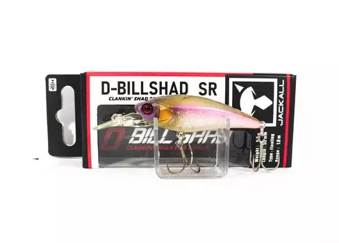 Плавающая приманка Jackall D-Bill Shad 55 SR Ghost Pink Wakasagi (7327)