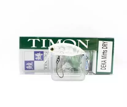 Плавающая приманка Jackall Deka Mitts Dry Crank Bait, прозрачная (5597)