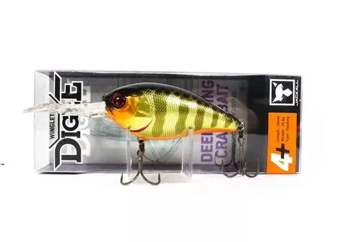 Плавающая приманка Jackall Digle 4+ Crank Bait SK Champagne Gold Gill (2151)
