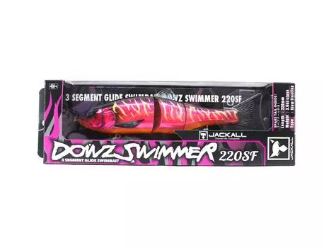 Плавающая приманка Jackall Dowzswimmer 220 SF Maruhata Spark Flash (6409)
