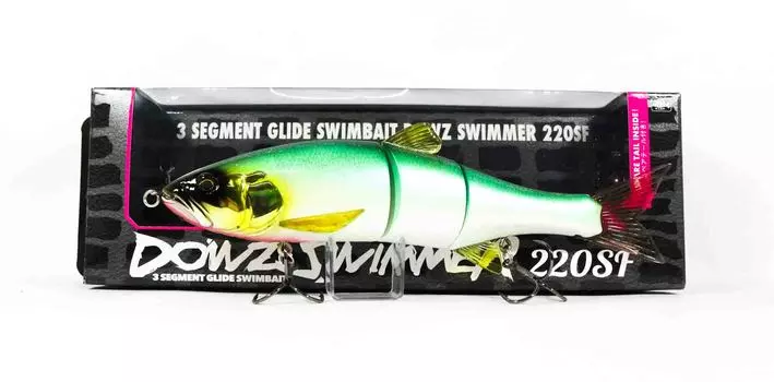 Плавающая приманка Jackall Dowzswimmer 220 SF Maruhata Gin Lime (7402)