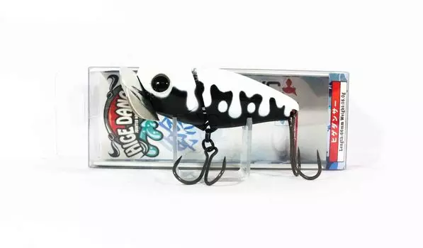 Плавающая приманка Jackall Hige Dancer Black Glow Drip (1148)