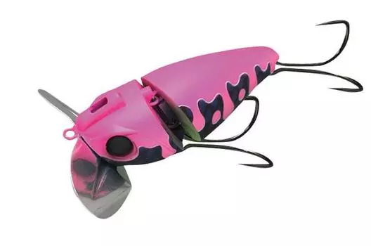 Плавающая приманка Jackall Hige Dancer Pink Drip (0324)