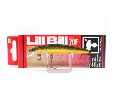 Плавающая приманка Jackall Lill Bill 70F Gold Black Magic (1573 г.)