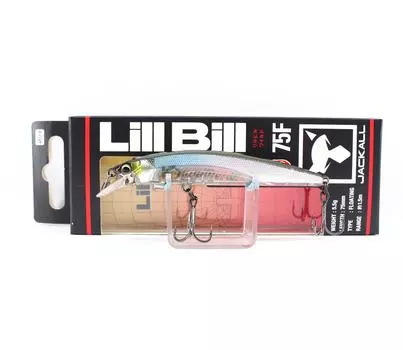 Плавающая приманка Jackall Lill Bill Wild 75F Super Clear Wakasagi (3520)