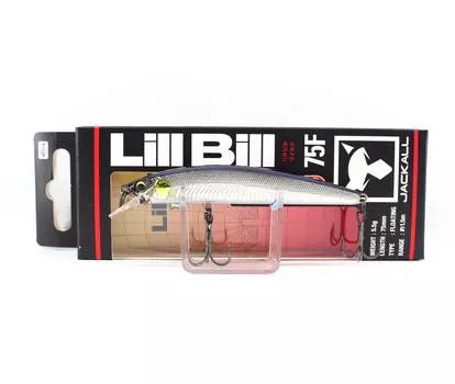 Плавающая приманка Jackall Lill Bill Wild 75F с зеркалом на животе (3537)