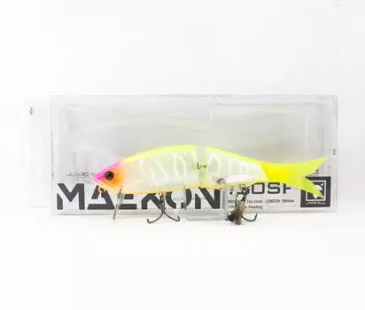 Плавающая приманка Jackall Maekon 180SF Slash Silver Pinky Chart (7419)